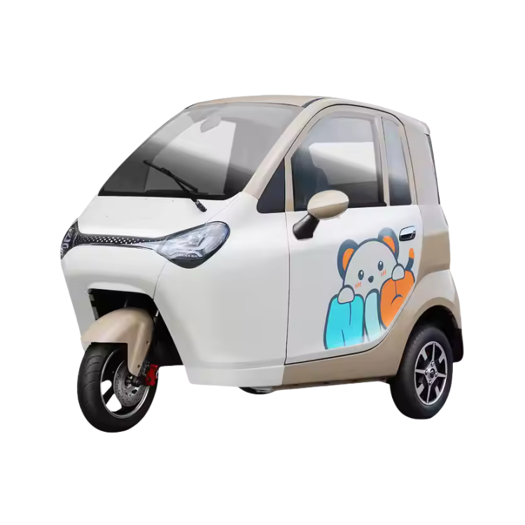 The X3 Electric Passenger Tricycle redefines compact urban mobility with its fusion of style, safety, and smart technology. Designed for seniors, couples, and micro-entrepreneurs, this 2-seater features an integral monocoque body for enhanced crash protection and sleek aesthetics. Powered by a 60V2500W AC motor (45 km/h top speed) and equipped with premium comforts like power windows, heater, and rear camera, the X3 masters scenarios from scenic tours to grocery runs – all within a nimble 2.4m footprint.