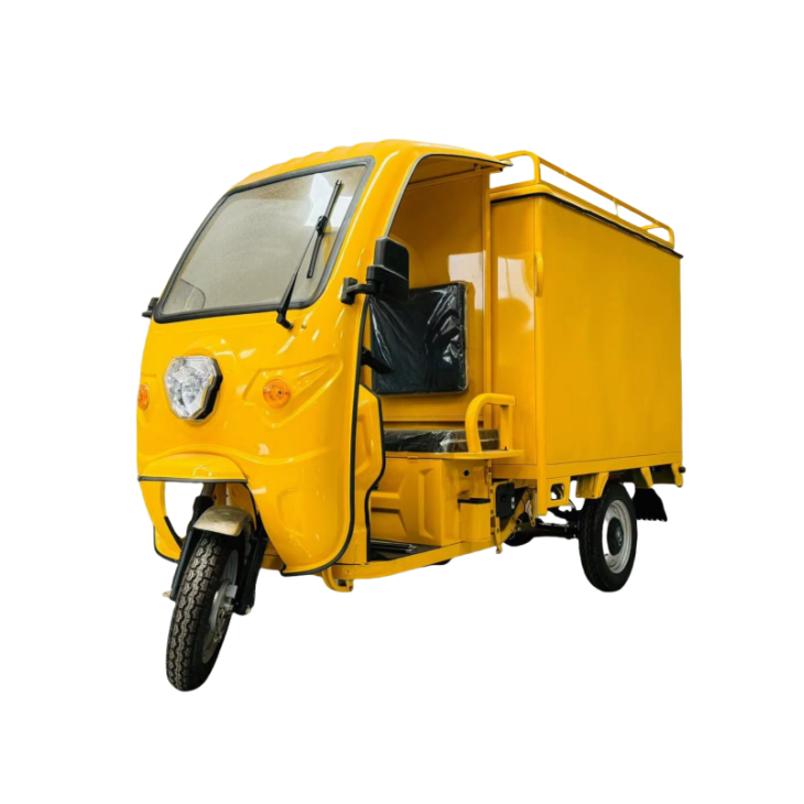The 1.6m Express Transport Tricycle revolutionizes last-mile logistics with its agile 1.16m-wide chassis, engineered to conquer narrow alleys and congested urban streets. Certified to COC and National Class-1 standards, this workhorse delivers a 225kg payload capacity, 45km range, and 38km/h top speed. Featuring an LCD dashboard, weatherproof cargo compartment, and modular upgrades (motors/controllers/rear doors), it’s built for non-stop parcel delivery efficiency.
