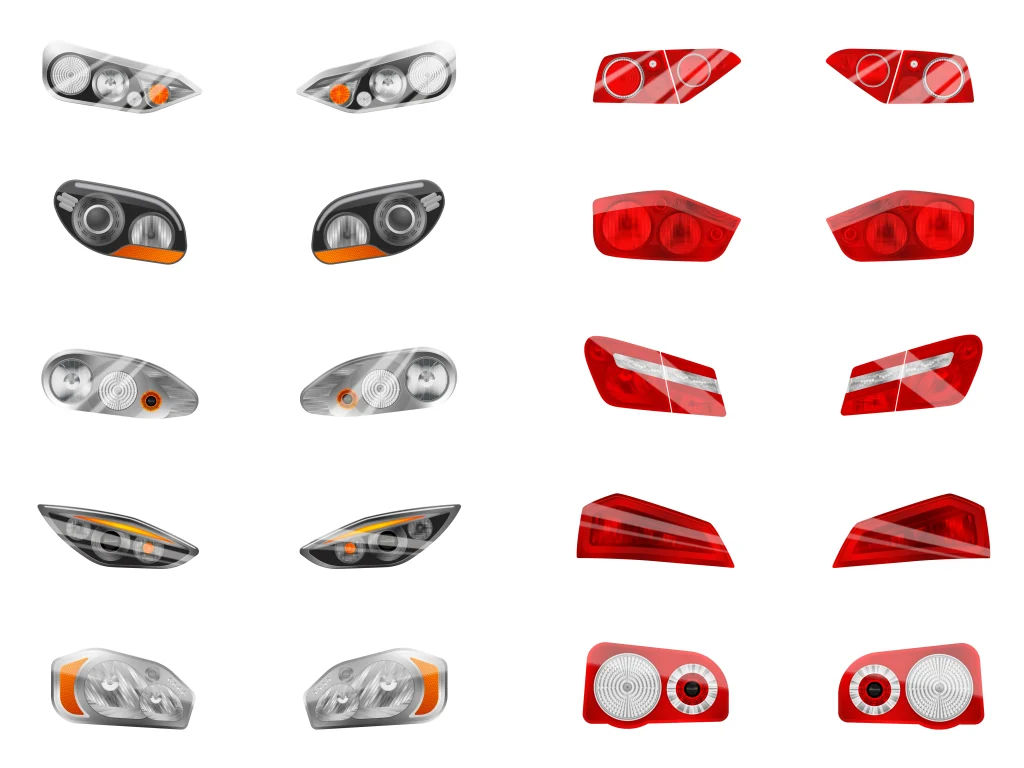 1-LED vs Halogen Car Rear Light