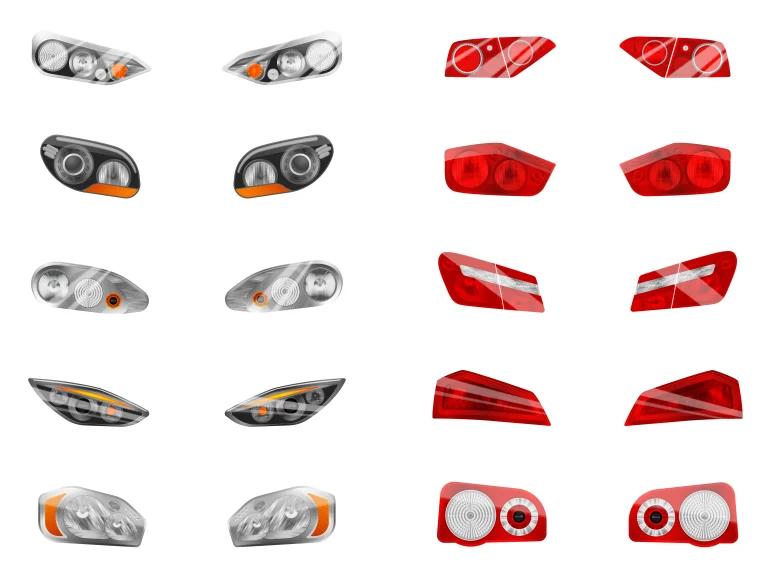 1-LED vs Halogen Car Rear Light
