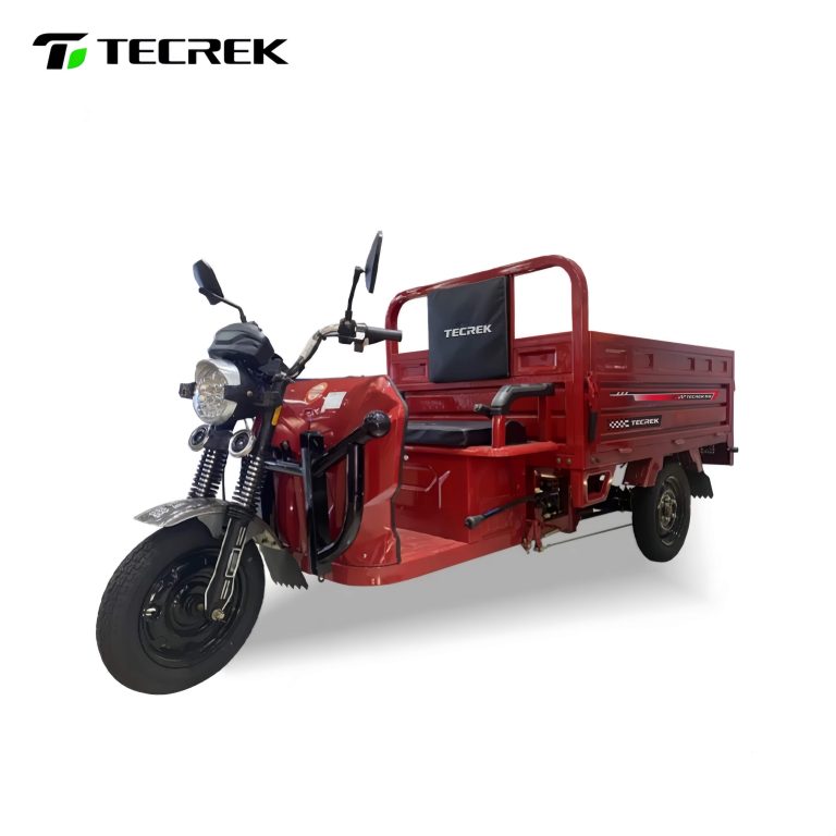 Open-top cargo electric tricycle