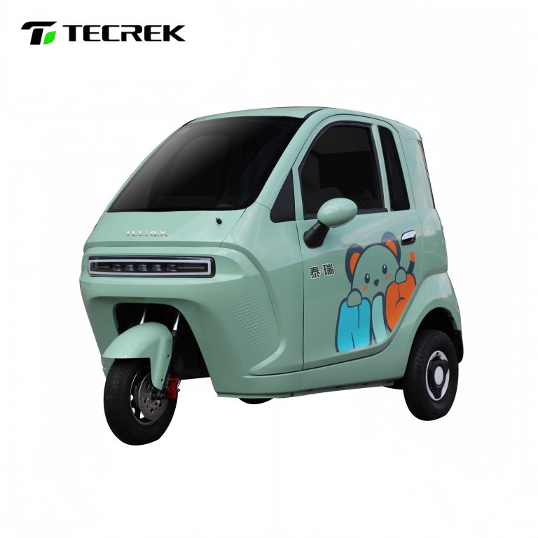 Compact Three-Wheel Electric Car