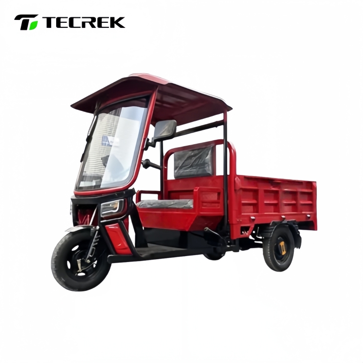Self Dumping Electric Cargo Tricycle