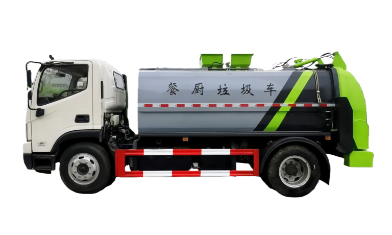 Garbage Food Compactor Truck