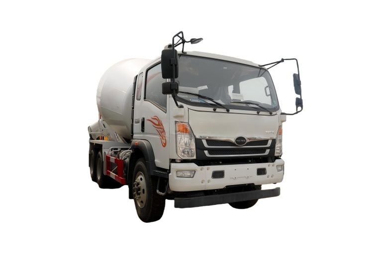 Rear Double Axle Concrete Mixer Truck